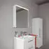 Duravit D-Code 2.0 Spiegelschrank 650mm weiß matt (DC7105R18180000)