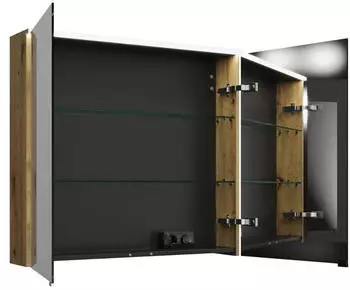 Burgbad Eqio Spiegelschrank SPGS090 800x900x170 Eiche Dekor Urban (SPGS090F5662)