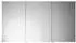 Burgbad Eqio Spiegelschrank SPGS140 800x1400x170 Weiß Hochglanz (SPGS140LF2009)