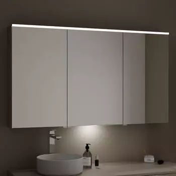 Burgbad Eqio Spiegelschrank SPGT140 800x1400x170 Lichtgrau Matt (SPGT140LF6583)