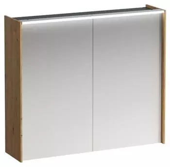 Laufen Lani Spiegelschrank mit LED Lichtelement 820mm wildeiche (H4037621122671)