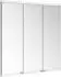 KEUCO Royal Modular 2.0 Spiegelschrank beleuchtet Wandeinbau Aluminium (800310101000300)