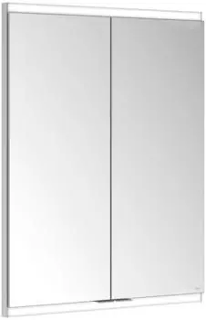 KEUCO Royal Modular 2.0 Spiegelschrank beleuchtet Wandeinbau Aluminium (800210060100300)