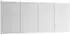 KEUCO Royal Modular 2.0 Spiegelschrank beleuchtet Wandeinbau Aluminium (800410160000500)