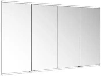 KEUCO Royal Modular 2.0 Spiegelschrank beleuchtet Wandeinbau Aluminium (800410011000400)