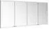 KEUCO Royal Modular 2.0 Spiegelschrank beleuchtet Wandeinbau Aluminium (800410170100000)