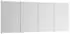 KEUCO Royal Modular 2.0 Spiegelschrank beleuchtet Wandeinbau Aluminium (800410211100400)