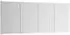 KEUCO Royal Modular 2.0 Spiegelschrank beleuchtet Wandvorbau Aluminium (800411170100400)