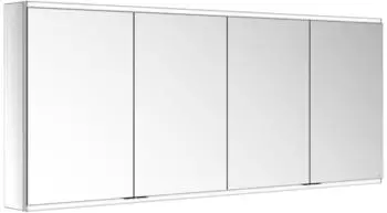 KEUCO Royal Modular 2.0 Spiegelschrank beleuchtet Wandvorbau Aluminium (800411010100400)