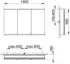 KEUCO Royal Modular 2.0 Spiegelschrank beleuchtet Wandvorbau Aluminium (800311141100300)