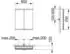 KEUCO Royal Modular 2.0 Spiegelschrank beleuchtet Wandvorbau Aluminium (800211060000000)
