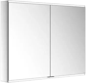 KEUCO Royal Modular 2.0 Spiegelschrank beleuchtet Wandvorbau Aluminium (800211121100300)