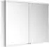 KEUCO Royal Modular 2.0 Spiegelschrank beleuchtet Wandvorbau Aluminium (800211121100300)