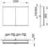 KEUCO Royal Modular 2.0 Spiegelschrank beleuchtet Wandvorbau Aluminium (800211121100300)
