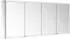 KEUCO Royal Modular 2.0 Spiegelschrank beleuchtet Wandvorbau Aluminium (800411170100000)