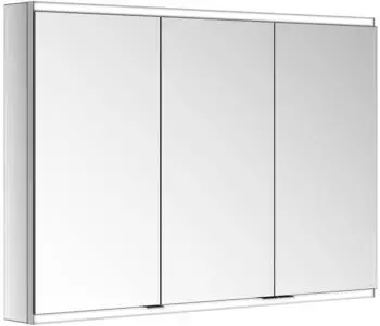 KEUCO Royal Modular 2.0 Spiegelschrank beleuchtet Wandvorbau Aluminium (800311000000000)