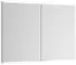 KEUCO Royal Modular 2.0 Spiegelschrank beleuchtet Wandvorbau Aluminium (800211001000200)