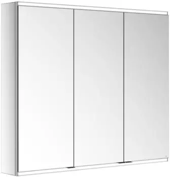 KEUCO Royal Modular 2.0 Spiegelschrank beleuchtet Wandvorbau Aluminium (800311111100300)
