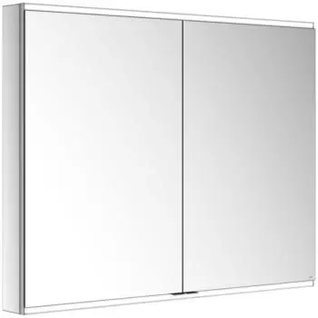 KEUCO Royal Modular 2.0 Spiegelschrank beleuchtet Wandvorbau Aluminium (800211121000200)