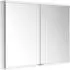 KEUCO Royal Modular 2.0 Spiegelschrank beleuchtet Wandvorbau Aluminium (800211121000200)