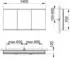 KEUCO Royal Modular 2.0 Spiegelschrank beleuchtet Wandvorbau Aluminium (800311140000300)