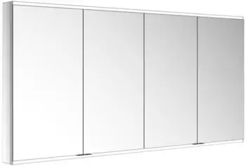 KEUCO Royal Modular 2.0 Spiegelschrank beleuchtet Wandvorbau Aluminium (800411191000400)