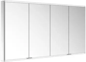 KEUCO Royal Modular 2.0 Spiegelschrank beleuchtet Wandvorbau Aluminium (800411011000000)