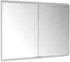KEUCO Royal Modular 2.0 Spiegelschrank unbeleuchtet Wandeinbau Aluminium (800200110100200)