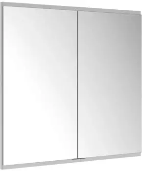 KEUCO Royal Modular 2.0 Spiegelschrank unbeleuchtet Wandeinbau Aluminium (800200001100300)