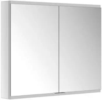 KEUCO Royal Modular 2.0 Spiegelschrank unbeleuchtet Wandvorbau Aluminium (800201090000200)