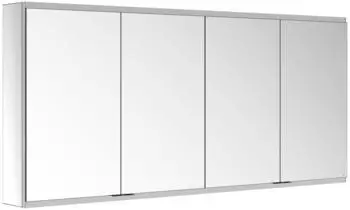 KEUCO Royal Modular 2.0 Spiegelschrank unbeleuchtet Wandvorbau Aluminium (800401160100000)