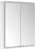 KEUCO Royal Modular 2.0 Spiegelschrank unbeleuchtet Wandvorbau Aluminium (800201060000300)