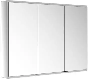 KEUCO Royal Modular 2.0 Spiegelschrank unbeleuchtet Wandvorbau Aluminium (800301131100200)