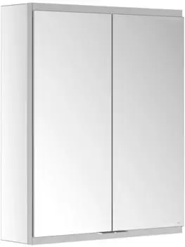 KEUCO Royal Modular 2.0 Spiegelschrank unbeleuchtet Wandvorbau Aluminium (800201060100300)