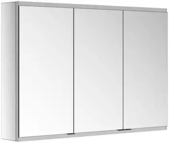 KEUCO Royal Modular 2.0 Spiegelschrank unbeleuchtet Wandvorbau Aluminium (800301000100000)
