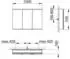KEUCO Royal Modular 2.0 Spiegelschrank unbeleuchtet Wandvorbau Aluminium (800301000100000)