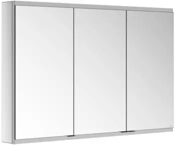 KEUCO Royal Modular 2.0 Spiegelschrank unbeleuchtet Wandvorbau Aluminium (800301110000200)