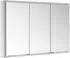 KEUCO Royal Modular 2.0 Spiegelschrank unbeleuchtet Wandvorbau Aluminium (800301110000200)