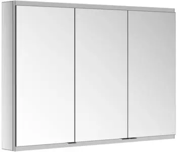 KEUCO Royal Modular 2.0 Spiegelschrank unbeleuchtet Wandvorbau Aluminium (800301000000200)
