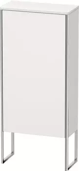 Duravit xSquare Halbhochschrank XS1304 bodenstehend 500 x 236mm Nordic wei&szlig; seidenmatt Lack (XS1304L3939)