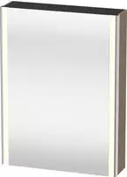 Duravit Universal-Spiegelschrank XSquare 60x15,5x80cm, 1 T&uuml;r, LED, Anschl re, lei
