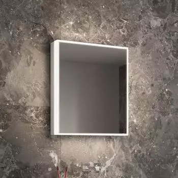 Schneider GLOW Classic HCL Spiegelschrank 1 T&uuml;r 60cm, HCL-Beleuchtung, eloxiert (182.061.01.50)