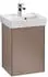Villeroy & Boch Collaro Waschtischunterschrank 1 Tür, Soft Green/Cashmere Grey, 410x546x344mm (C00501AF)