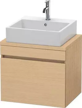 Duravit DuraStyle Waschtischunterschrank f&uuml;r Konsole 1 Auszug 600x512x478mm Eiche Natur Matt (DS530003030)