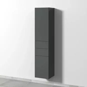 Sanipa 2morrow Hochschrank Anschlag rechts 350×1615×350mm Anthrazit matt (P127122R)