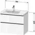 Duravit D-Neo für 236980 mit 2 Auszügen Griff Edelstahl Gebürstet 784 x 625 x 452 mm Nussbaum Natur Matt DE4357070790000