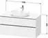 Duravit D-Neo Konsolenwaschtischunterschrank mit 2 Auszügen Griff Gold Poliert 1200 x 644 x 550 mm Weiß Hochglanz DE4969034220000