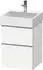 Duravit D-Neo mit 2 Auszügen Griff Chrom Hochglanz 484 x 625 x 442 mm Weiß Matt DE4370010180000