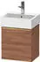 Duravit D-Neo mit 1 Tür Anschlag links Griff Gold Poliert 434 x 440 x 322 mm Nussbaum Natur Matt DE4217L34790000