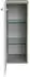 Fackelmann B.Style Midischrank 1-türig 30,2x82,6x32cm Türanschlag Links